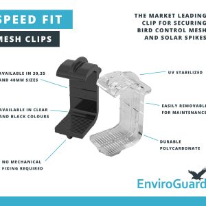 solar panel mesh clip